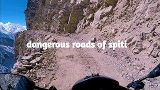 Dangerous roads of spiti valley || Nako to Kibber || Himachal pradesh