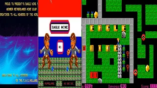 Eagle Mine 1 HERE ECS NO AGA NICKY BOOM v HNY96 AMIGA Boulderdash CLONE Boulder Dash Emerald NET WEB