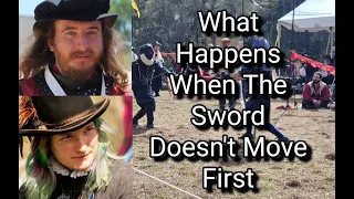 How a Refused Guard Succeeds in SCA Rapier: Why Master Fencers Keep Their Sword Back