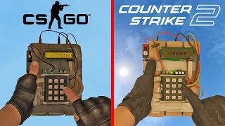 CS:GO VS CS2 - Physics and Details Comparison