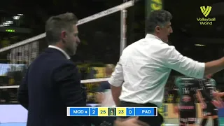 Valsa Group Modena vs. Pallavolo Padova - FIVB - SuperLega - Match Highlights