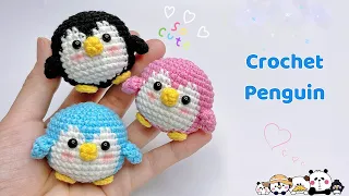 Crochet Penguin 🐧 | Penguin Amigurumi Tutorial | Móc Chim Cánh Cụt