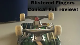 Blistered Fingerboard Wheels ( Conical Full ) Review!