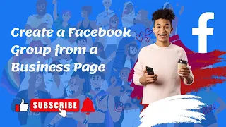 How to create a Facebook group from business page using laptop - 2023