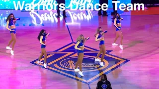 Warriors Dance Team (Golden State Warriors Dancers) - NBA Dancers - 1/21/2022  dance performance