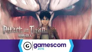 Attack on Titan Launch Trailer - Gamescom 2016