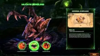 Heart of the Swarm - Zergling Lemon Juice (easter egg)