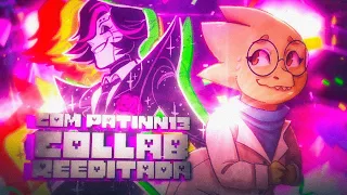 Collab Parte REEDITADA - Determinação | Mettaton e Doutora Alphys (Undertale)