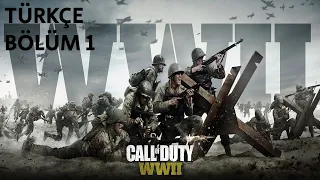 NORMANDİYA ÇIKARMASI ! | CALL OF DUTY WW2 TÜRKÇE BÖLÜM 1 #callofduty #ww2 #türkçe #oynanış