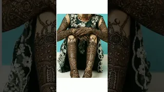 Beautiful Dulhan Mehndi Design | #status #shorts #shortvideo #short