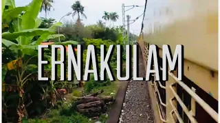 Ernakulam Kerala Train Ride 4K | God’s Own Country | India travel train ride 🇮🇳