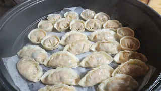 집에서 만드는 김치손만두~맛이야 말해모해 👍👏🥳