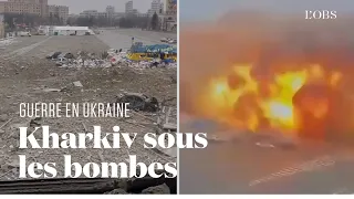 Un missile détruit le siège de l'administration de la région de Kharkiv en Ukraine