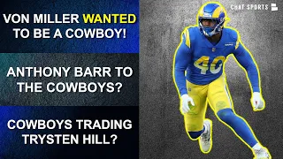 MAJOR Cowboys Rumors: Von Miller Would Have Signed For Less? Anthony Barr To Dallas? Cut Noah Brown?