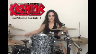 Kreator- Impossible Brutality (DrumCover by Isabela Moraes)