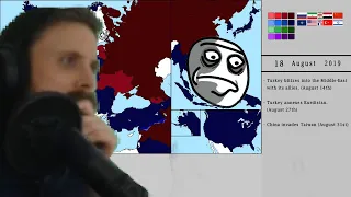 Forsen reacts to World War 3 - Scenario 2 [Alternate Future] The Road to World War 3