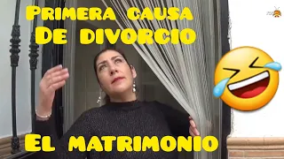 primera causa de divorcio el matrimonio 🤣 chiste buenísimo de Paco y Maite
