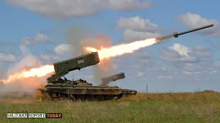 Ukraine Today: Horrible Attack! How does the Russian thermobaric weapon TOS-1A work in Ukrainian?