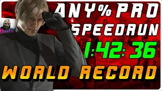 (FWR) Resident Evil 4 Remake Professional Speedrun 1:42:36