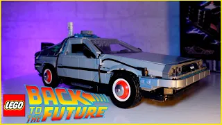 ЭТО ШЕДЕВР!? Обзор в деталях на набор LEGO 10300 Назад в будущее | Back to the Future