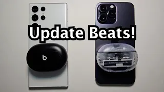 How to Update Beats Studio Buds / Buds Plus!