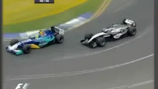 Australia 2004 Kimi Räikkönen spins and DNF
