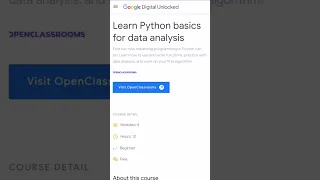 Google FREE Data Science Courses #shorts #datascience