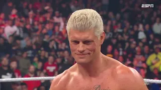 Cody Rhodes inicia el show y Finn Balor lo interrumpe - WWE RAW 24 de Abril 2023 Español Latino