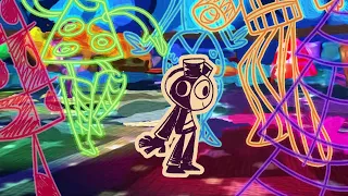Psychonauts 2-Doodle Raz dancing to Mr.wonderful [Milla's Dance Party ver.]