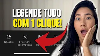 Como LEGENDAR VÍDEOS AUTOMÁTICAMENTE pelo celular? APLICATIVO GRÁTIS para colocar legendas no vídeo