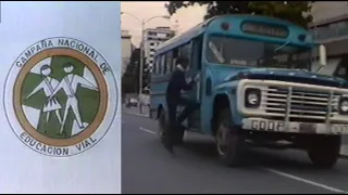 Comercial CAMPAÑA DE EDUCACIÓN VIAL -CALLES DE QUITO 1982- Comerciales ecuatorianos antiguos -  80s