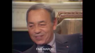 FAR-MAROC : Le Sahara marocain et la Palestine par feu SM le roi Hassan II - 1980