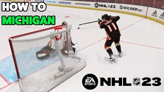 How To Do The Michigan Move In NHL 23 (XBOX/PLAYSTATION)