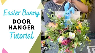 Easter Bunny Basket Door Hanger DIY
