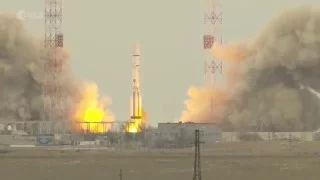 ExoMars-2016 liftoff / Запуск ЭкзоМарса-2016 [4K]