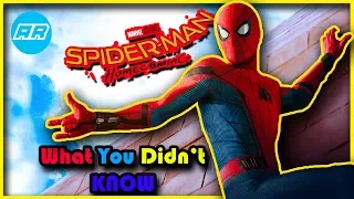 20 More Things You Didn't Know About SPIDER MAN HOMECOMING (Tom Holland, Downey Jr.) l ArcadeRaid