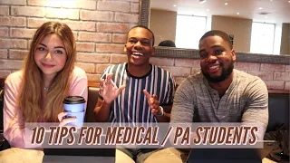 10 Tips for Physician Associate / Medical Students ft Nayi Mureyi and TheTrendMedic