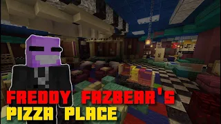 I built a Freddy Fazbear's Pizza Place in Minecraft / FNaF Movie Set