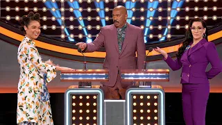 Michelle Visage and Aisha Dee Give Great Answers - Celebrity Family Feud