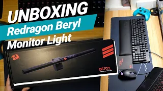 UNBOXING Redragon Beryl Monitor Light