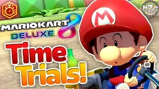 150cc Time Trials! Baby Mario! - Mario Kart 8 Deluxe Gameplay - Episode 27