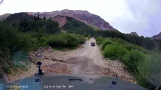 Ophir Pass - Wheeling the Shelf Road