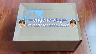 🪄 engene—vlog | trying to manifest an enhypen comeback with this haul & unboxing! *broke but ready