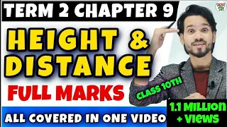 Some Applications Of Trigonometry | Maths Chapter 9 Class 10 | Height And Distance Class 10 | CBSE