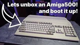 Amiga 500 in 2024! unbox and test