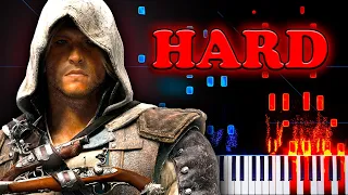 Assassin's Creed IV: Black Flag Main Theme - Piano Tutorial