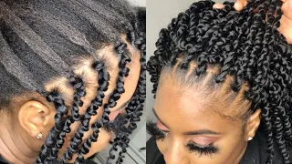 Can't braid? Try BRAID-LESS Individual crotchet illusion short passion twist only $32 | Bileaf hair