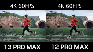 iPhone 13 Pro Max vs iPhone 12 Pro Max Video Stability Test 4K 60fps