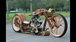 Rat Rod Необычные кастомные мотоциклы в стиле стимпанка.