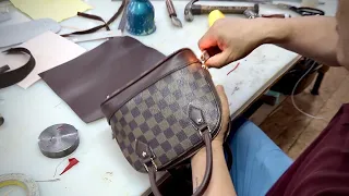 Korean Leather Master. Turn Old LOUIS VUITTON Bag Into New Luxury Bag